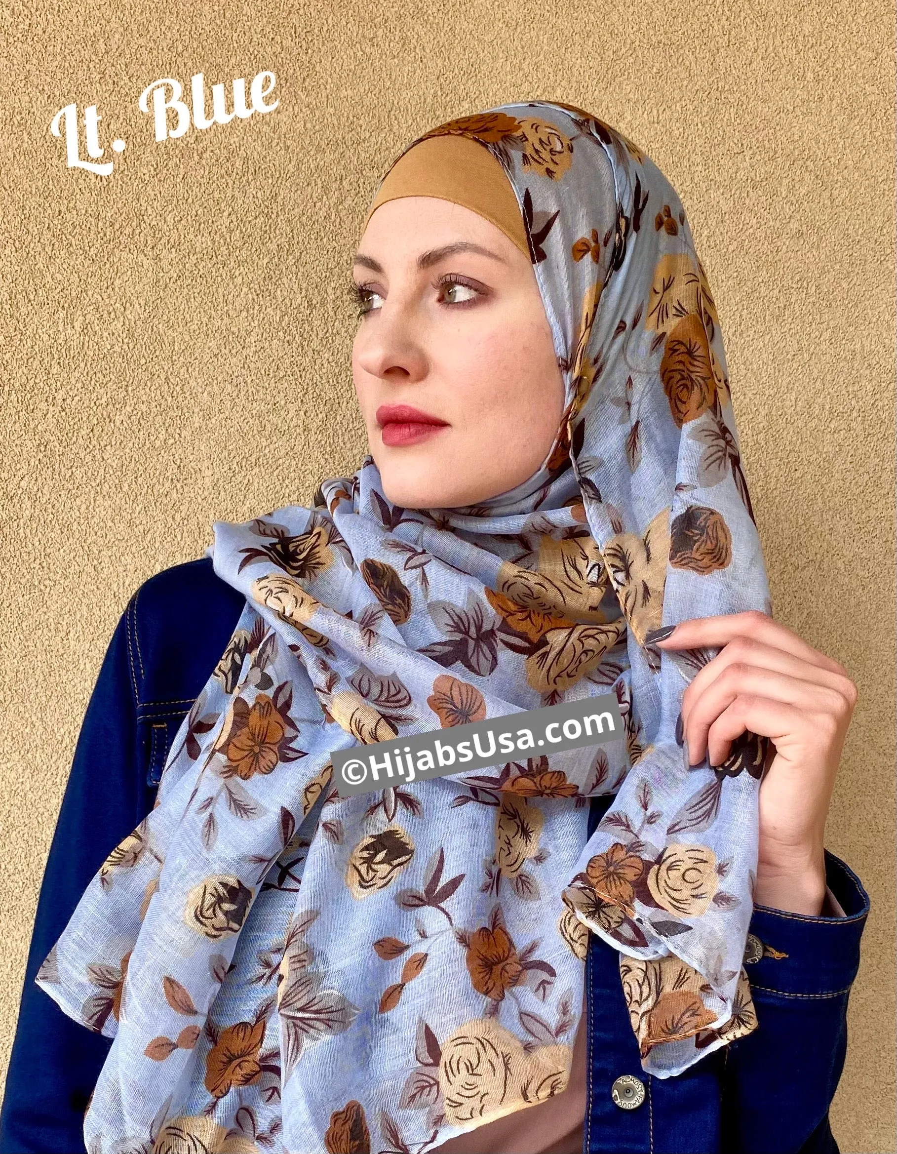 Summer Blossom Hijab/Shawl/Wrap