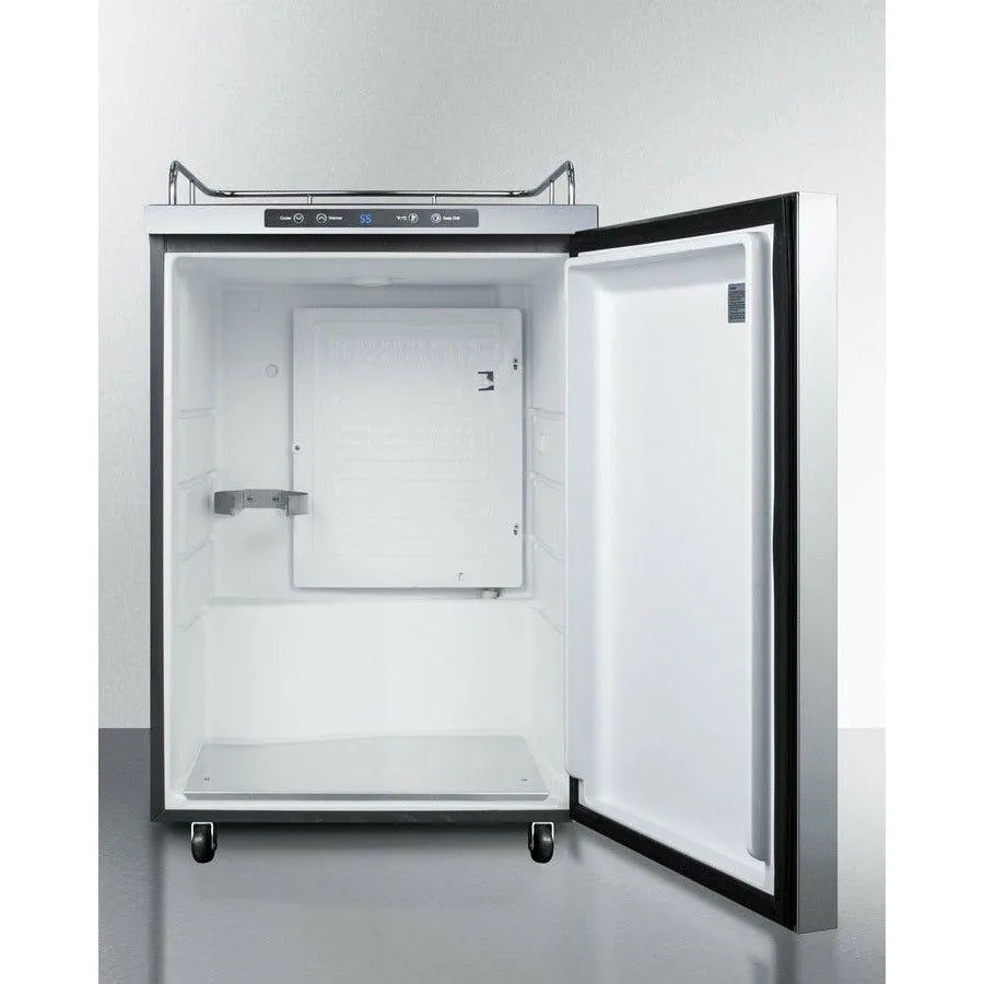 Summit 24 in. Wide Outdoor Kegerator - SBC635MOSNK