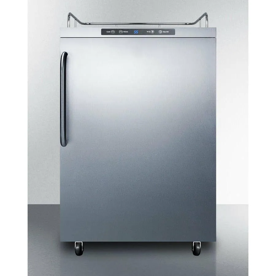 Summit 24 in. Wide Outdoor Kegerator - SBC635MOSNK