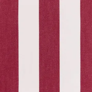 SunReal Cabana - Red Indoor/Outdoor Fabric