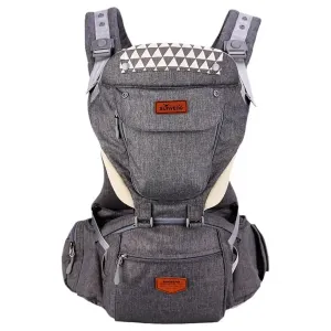 Sunveno Kangaroo Style Ergonomic Baby Carrier (Grey)