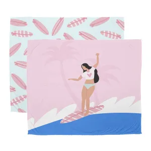 Surfer Girl Keiki Blanket