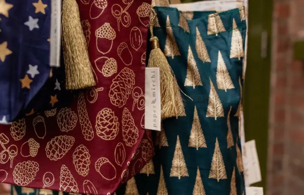 Sustainable Gift Wrap - Large Tote Bags