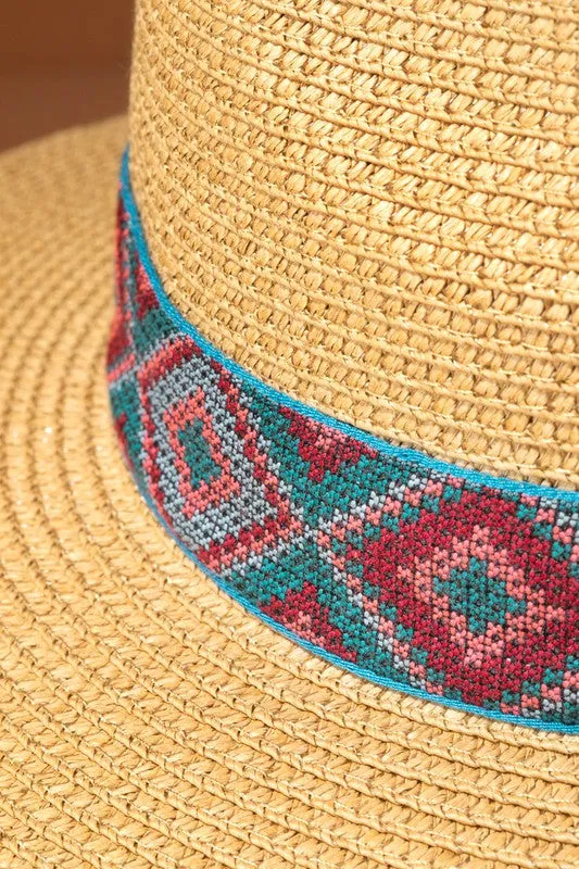 Sweet Aztec Panama Hat