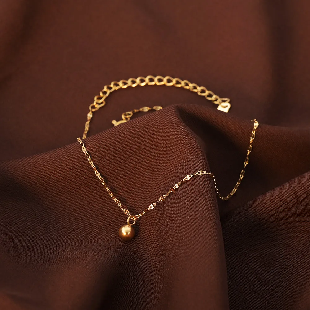 Swirl Chain Anklet