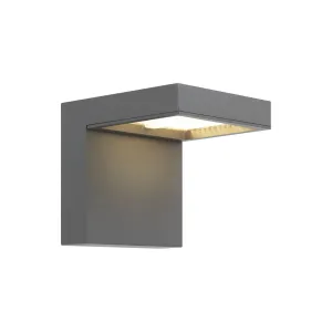 Taag 10 In. PC|LF|SP LED Outdoor Wall Sconce 4000K Gray Finish