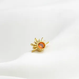 Tangerine Sunset Stud
