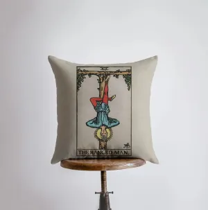 Tarot Card | The Hanged Man | Zodiac | Astrology | Throw Pillow  | Map of the Stars | Home Decor | Room Decor | Astrology Sign