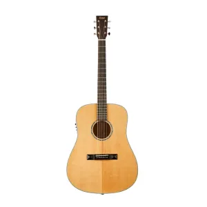 Tasman TA300-E Dreadnought Acoustic Electric with Premium Hard Case
