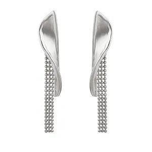Tassel Copper Earrings - Fashionable Celebrity Style