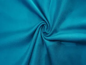 Teal Wool Fabric