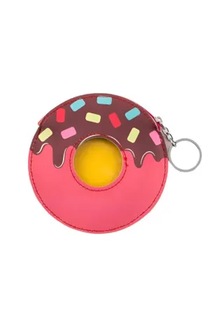 TEEK - Coral Sprinkled Donut Coin Purse