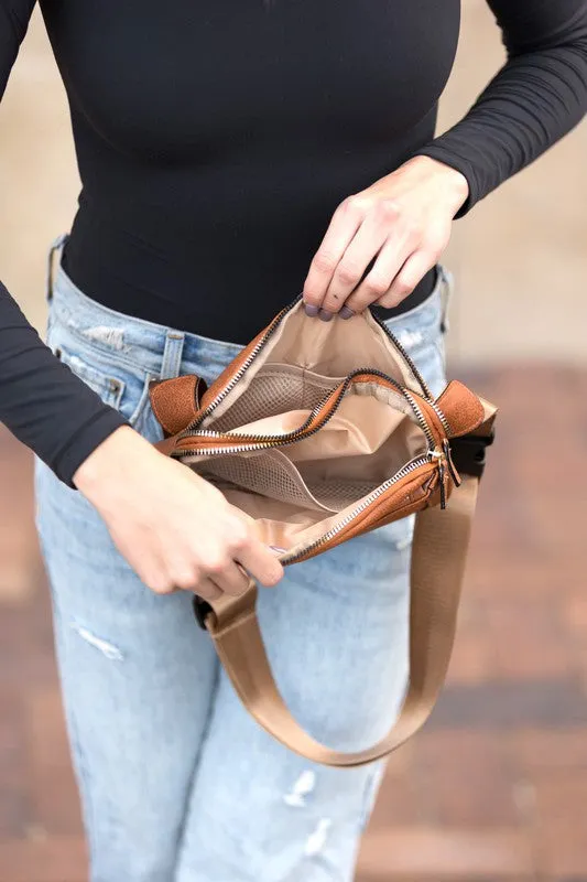 TEEK - Vegan Leather Everywhere Sling Belt Bag