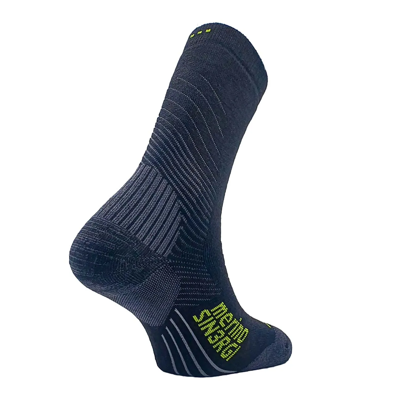 TEKO eco HIKE 3.0 EXODUS MERINO WOOL HIKING SOCKS - Medium Full Cushion - 3 PAIR PACK - Black