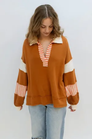 Terry Loose Fit Top