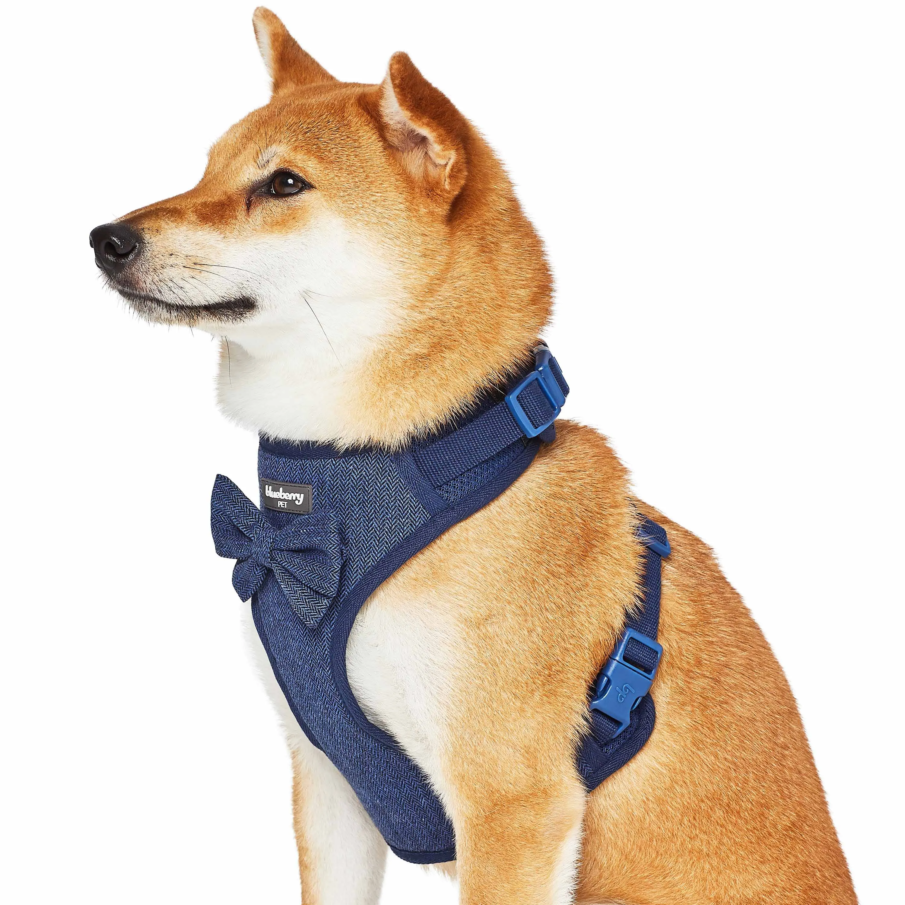 Textured Tweed Dog Harness Vest