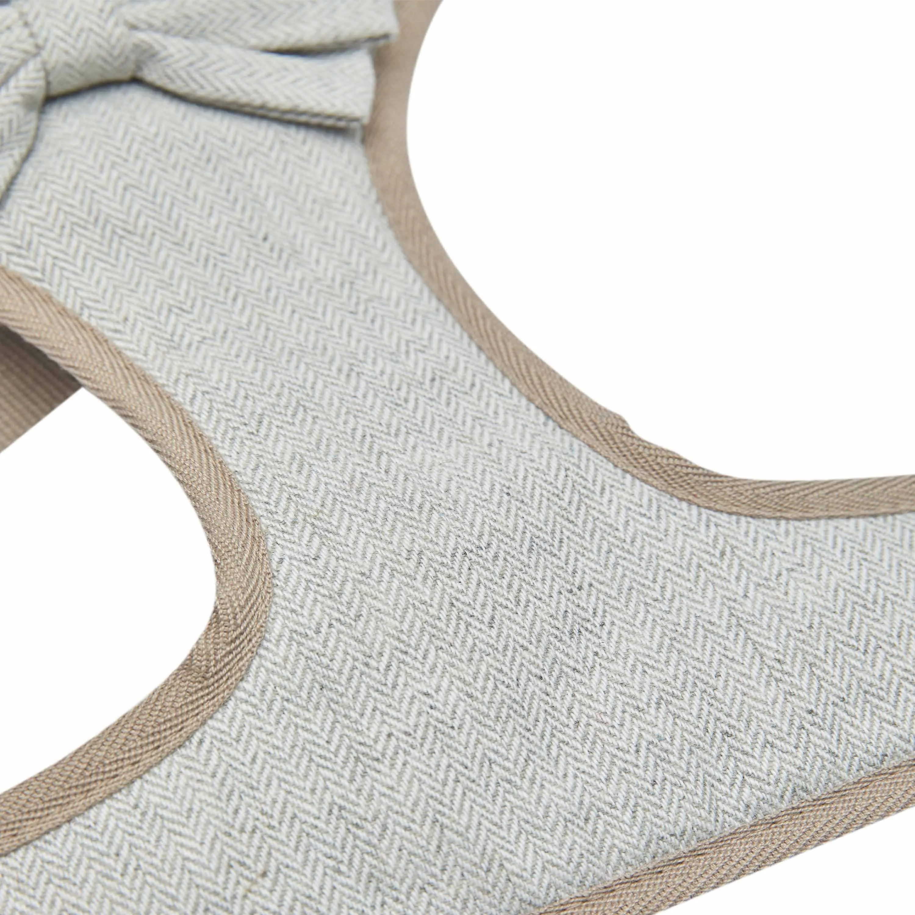 Textured Tweed Dog Harness Vest