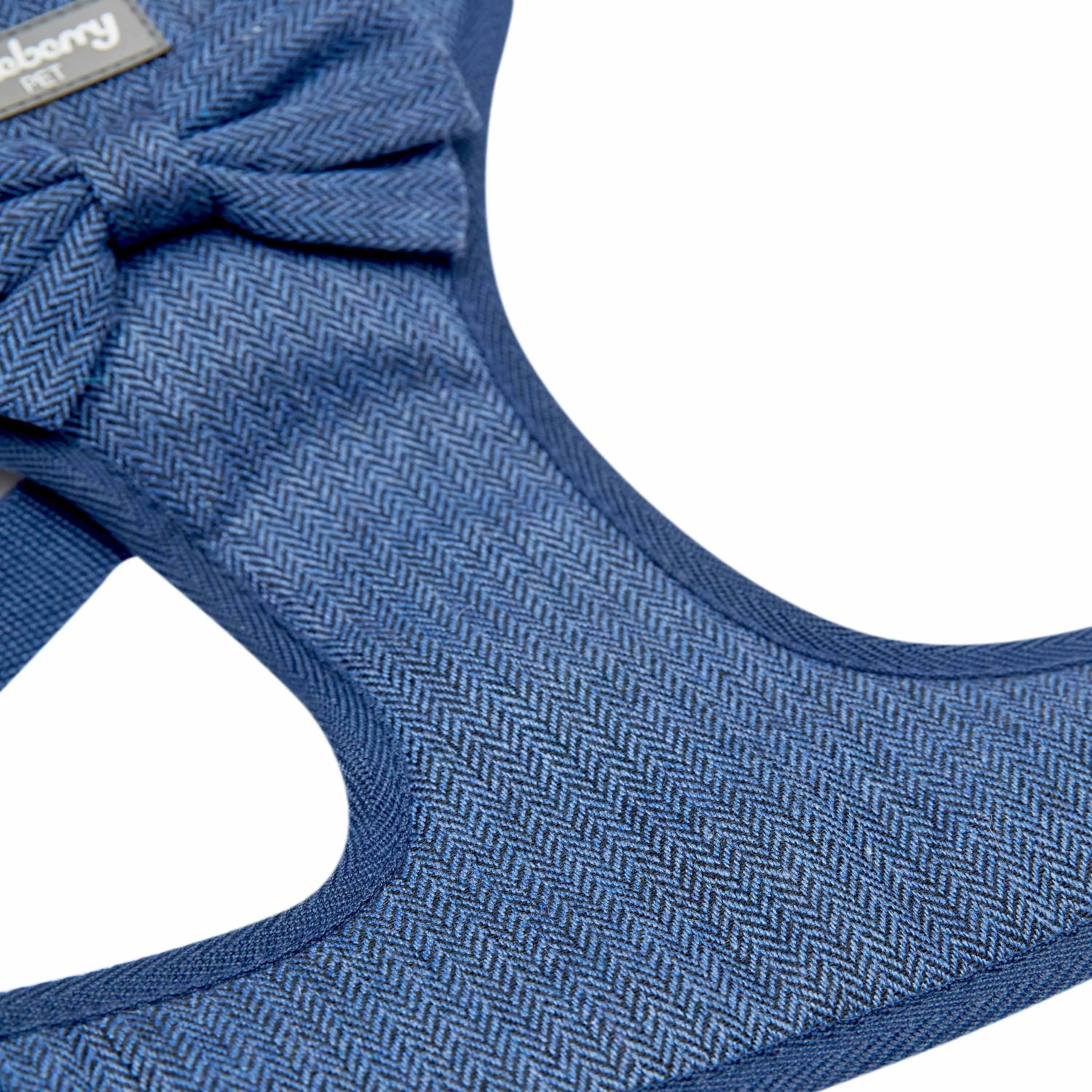 Textured Tweed Dog Harness Vest