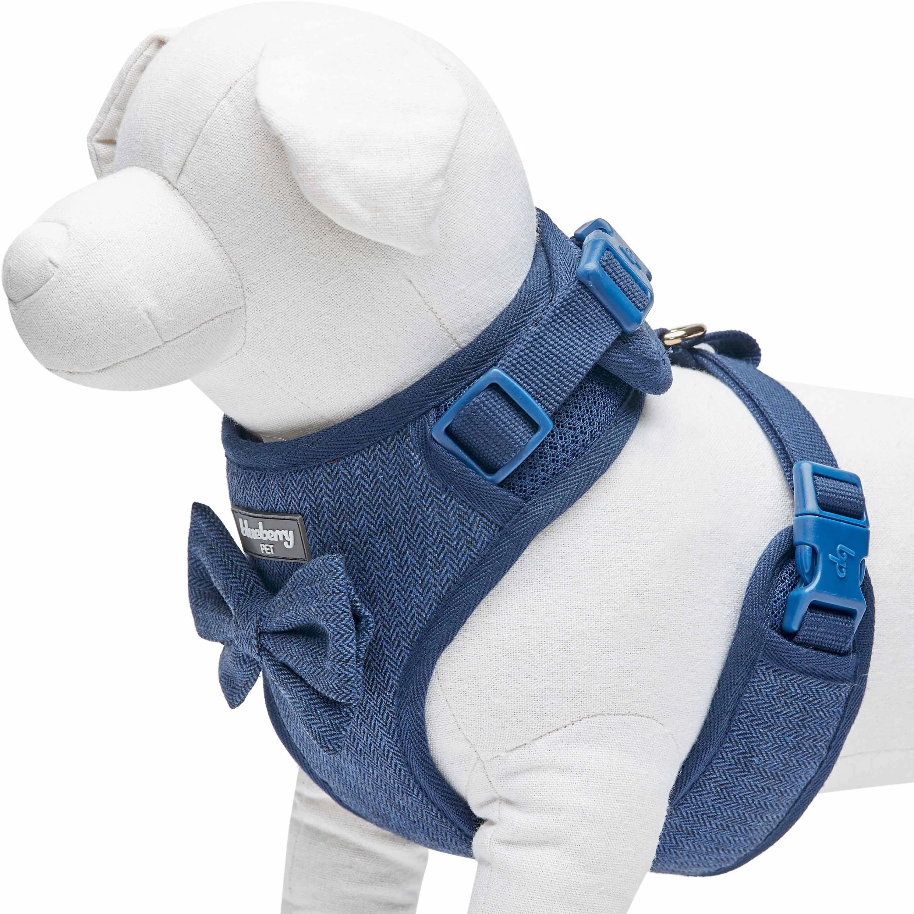 Textured Tweed Dog Harness Vest