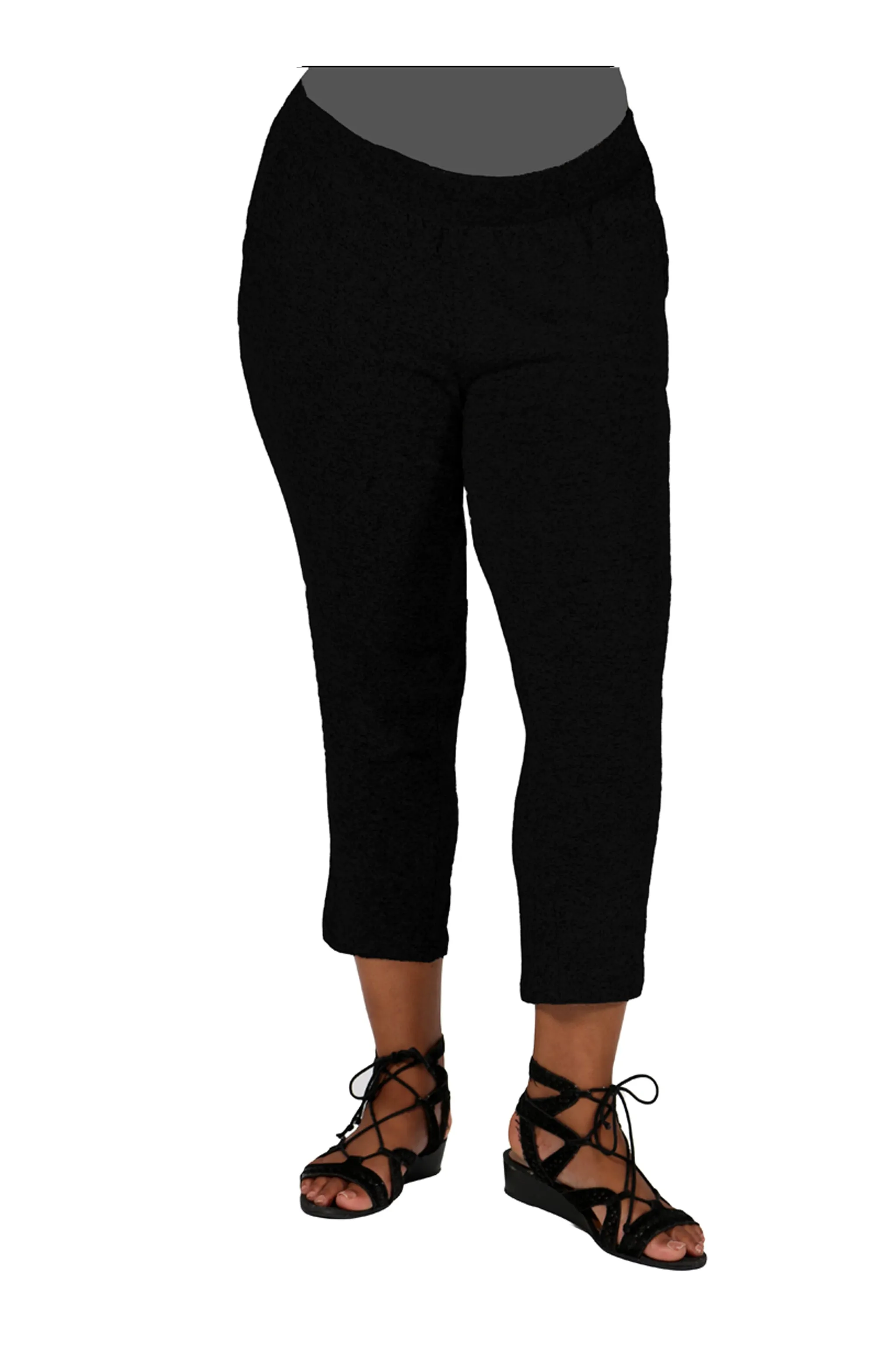 The Comfort Collection Plus Size Capri