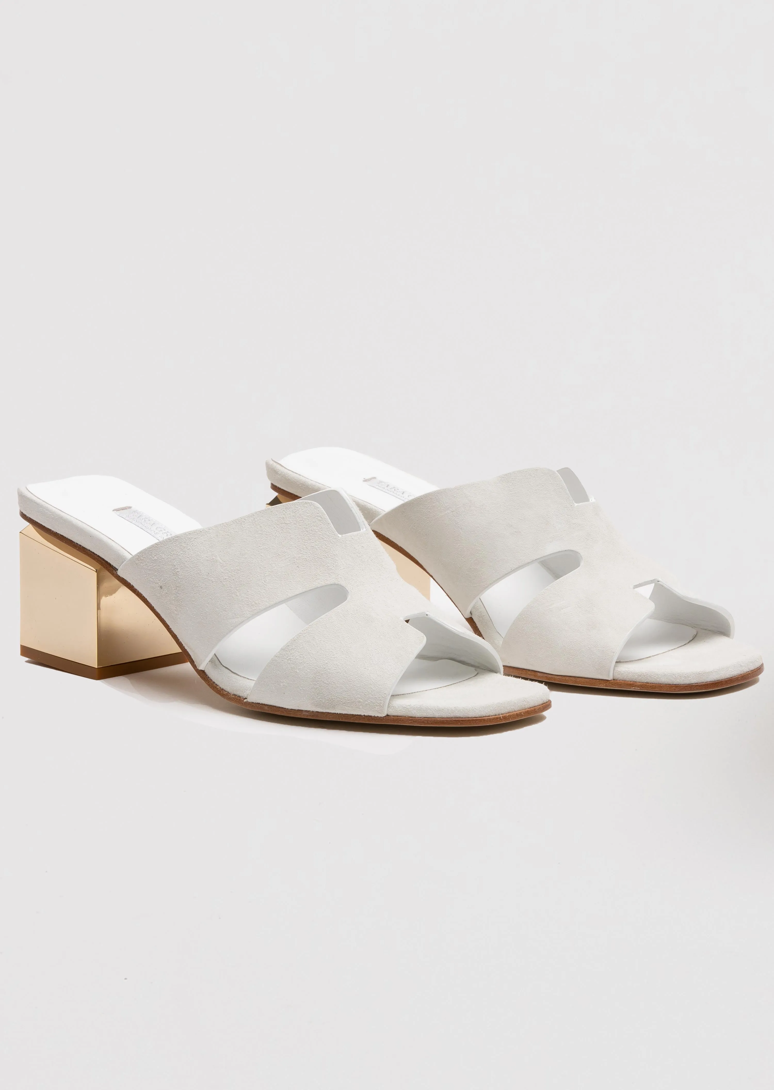 The Delaney Vamp (Platinum Suede)