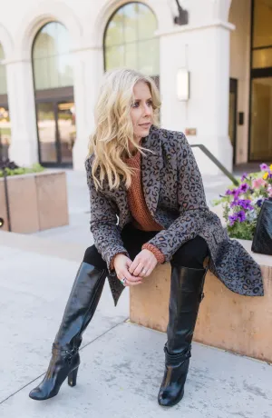 The Hadley Leopard Coat