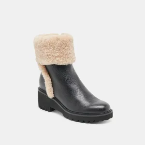 The Hug H2O Boots by Dolce Vita - Black Leather