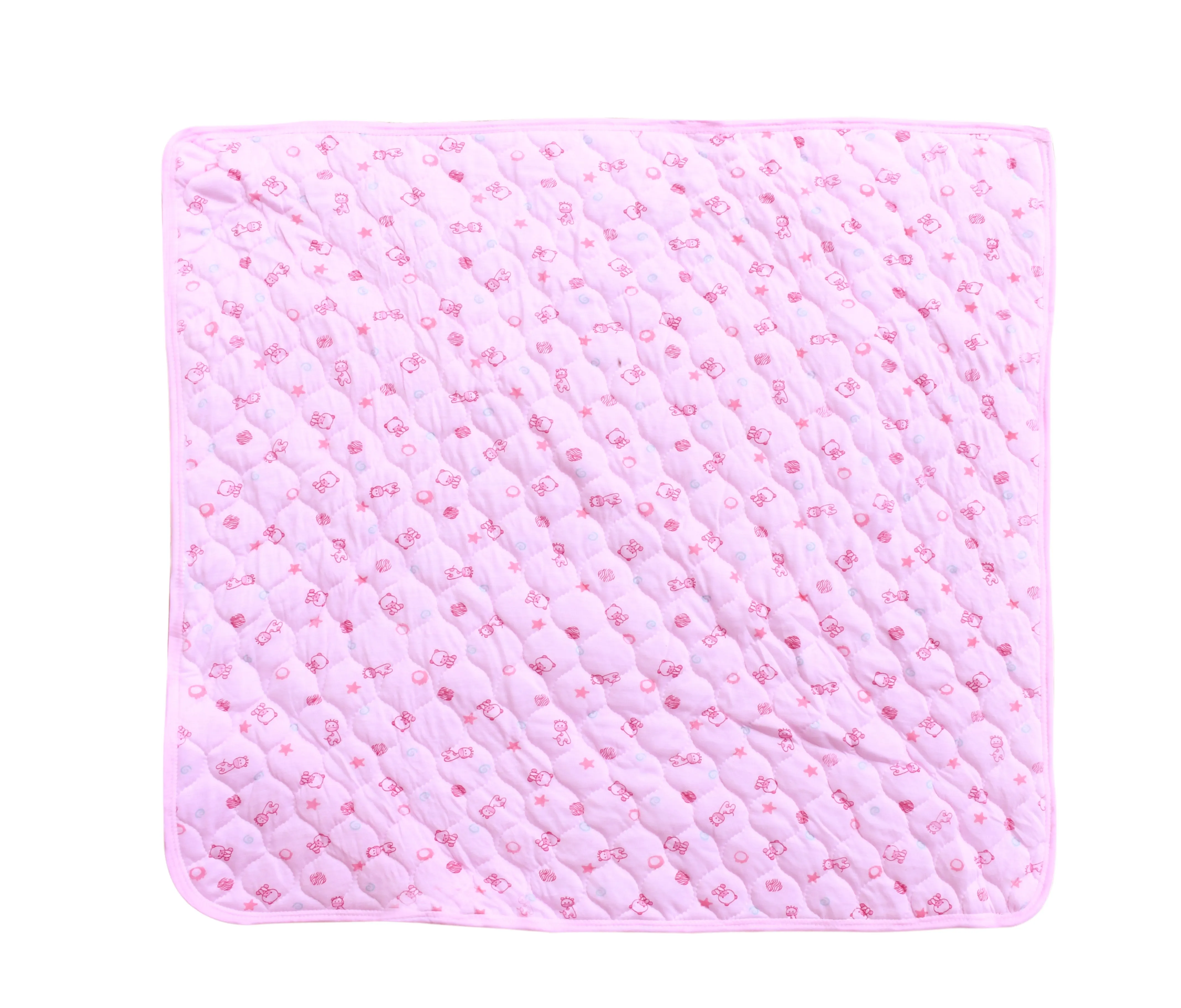 The Little Lookers Newborn Baby Quilted Wrapper Cum Blanket |Cotton Baby Wrap with Hood & Belt/Swaddle/Baby dohar/Baby odhna with Cute Prints
