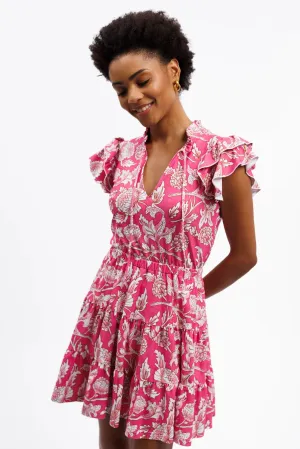 The Maeve Dress - Tuileries Bloom Pink