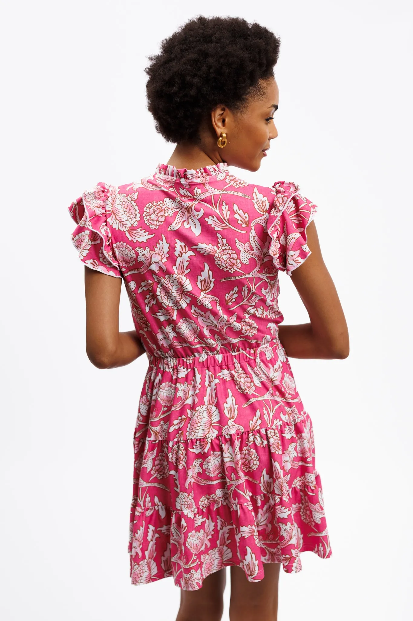 The Maeve Dress - Tuileries Bloom Pink