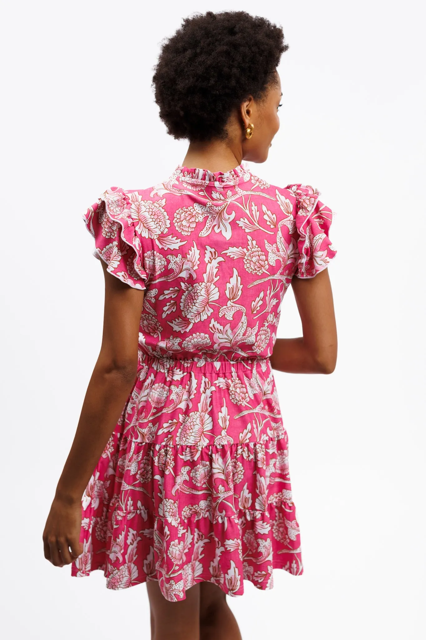 The Maeve Dress - Tuileries Bloom Pink
