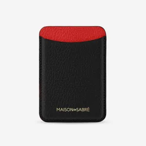 The MagSafe Wallet - Rouge Noir