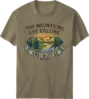 The Mountains Are Calling T-Shirt