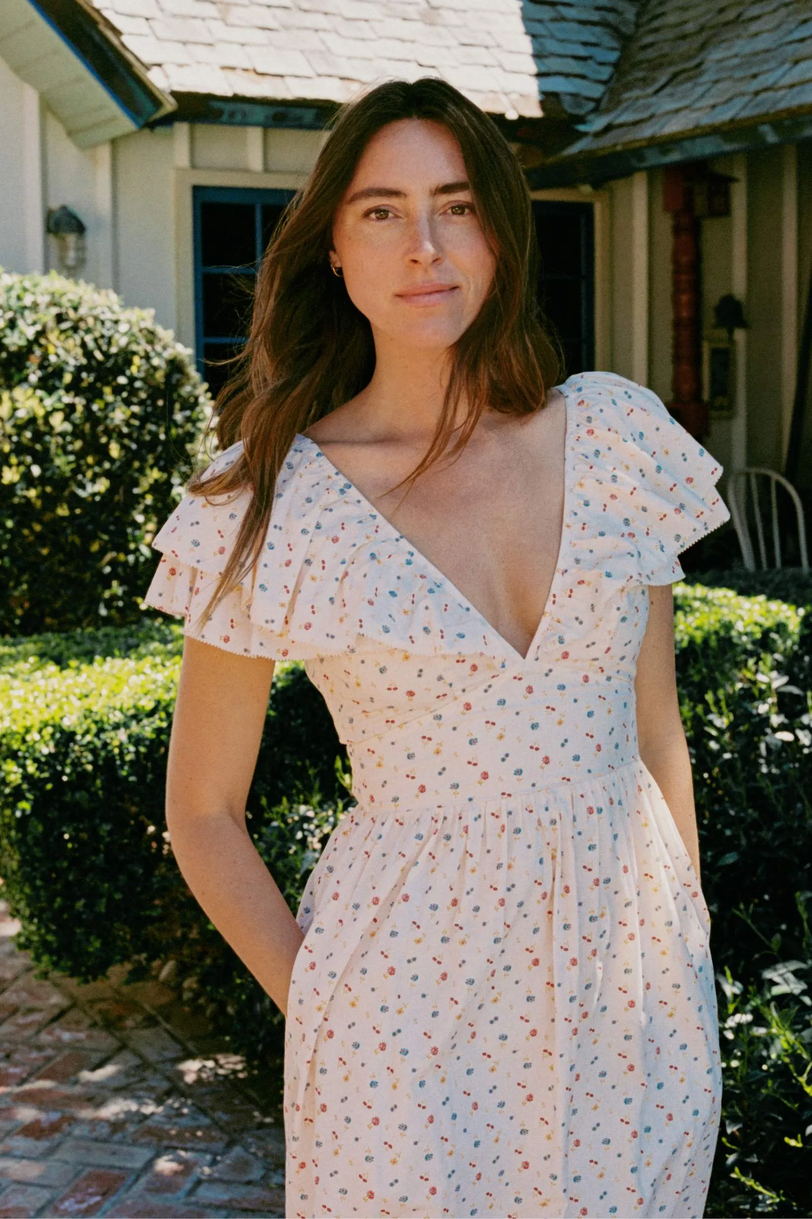 The Pansy Dress | Carnelian Aster Garden