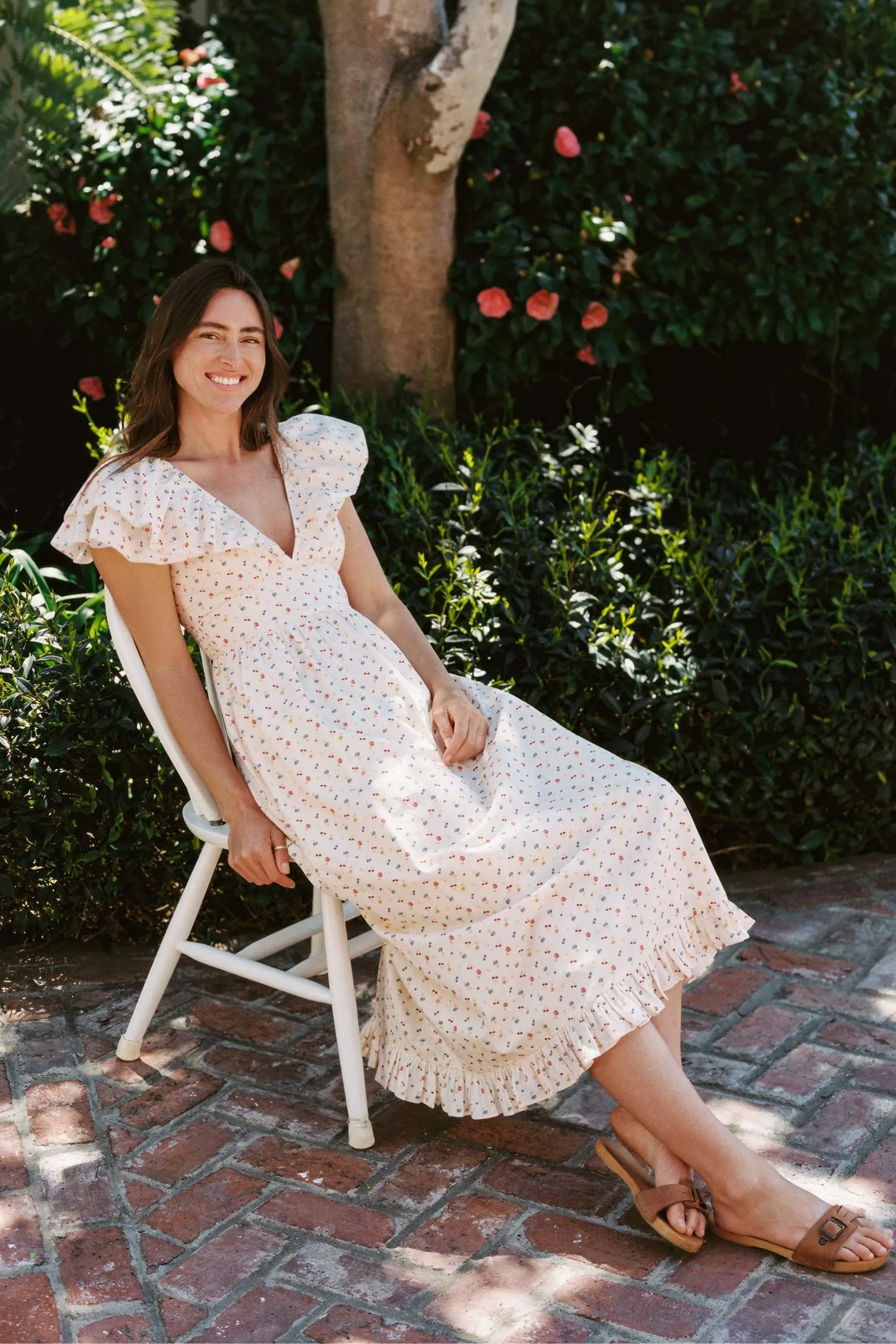 The Pansy Dress | Carnelian Aster Garden