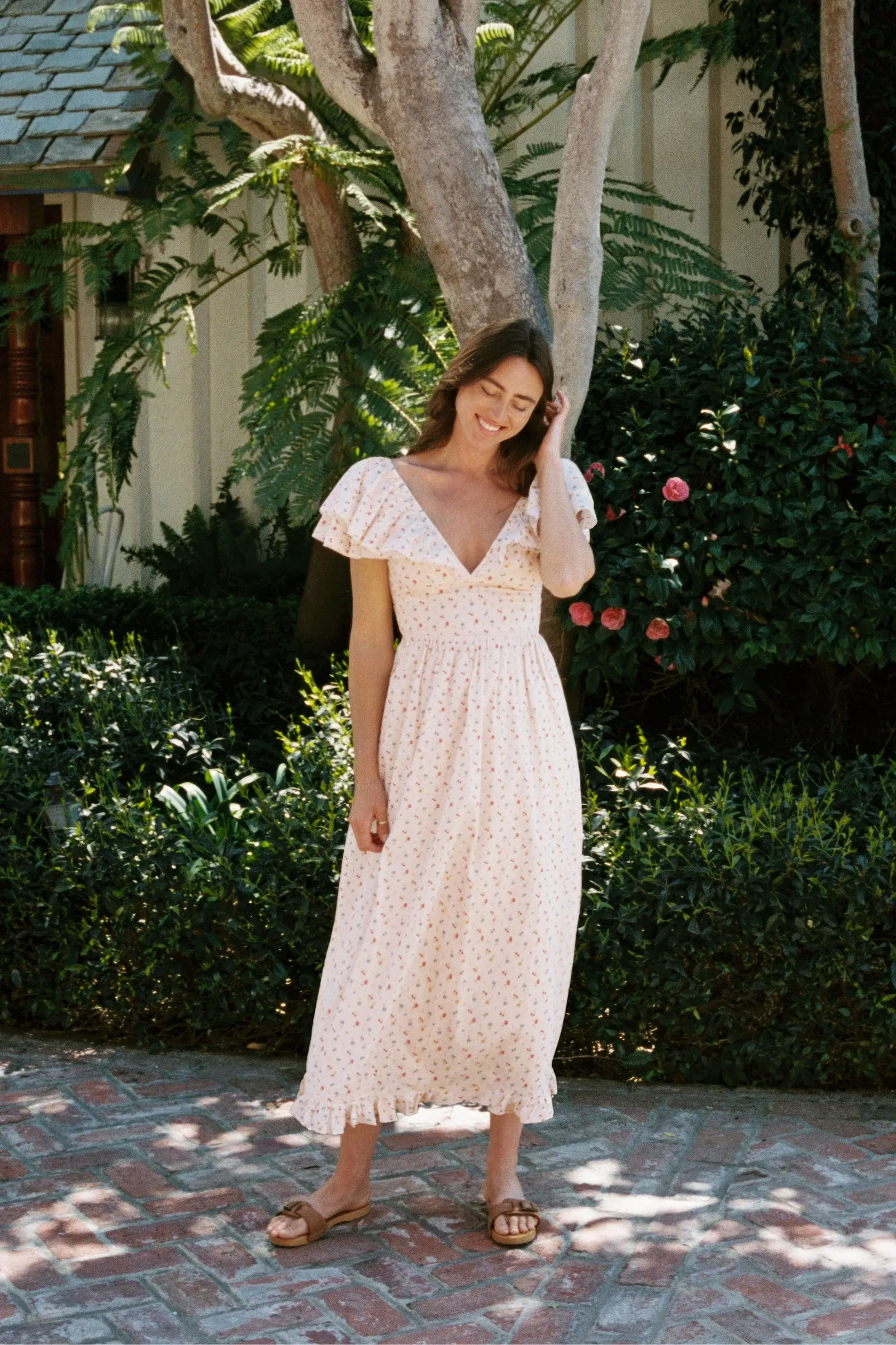 The Pansy Dress | Carnelian Aster Garden
