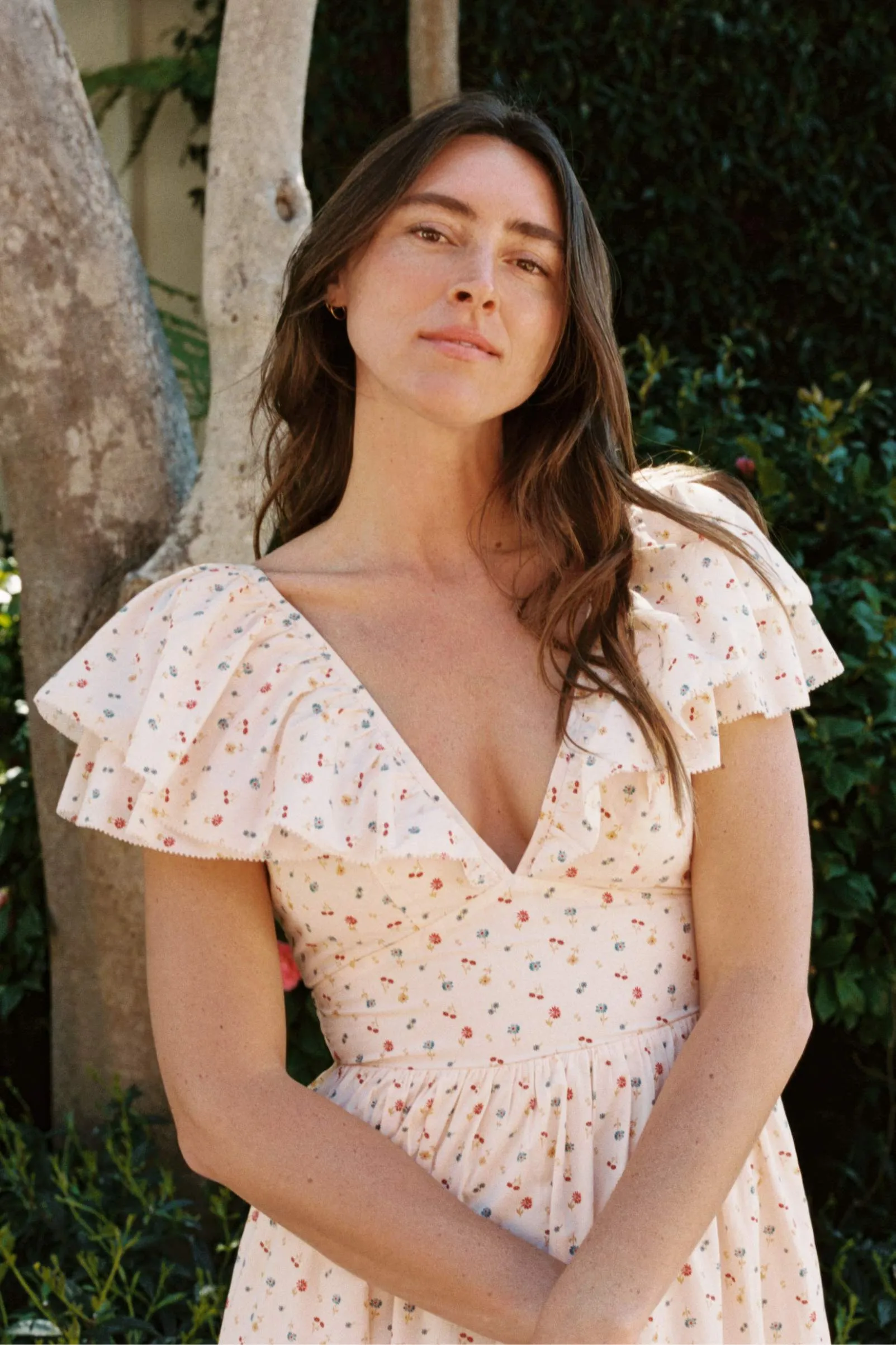 The Pansy Dress | Carnelian Aster Garden
