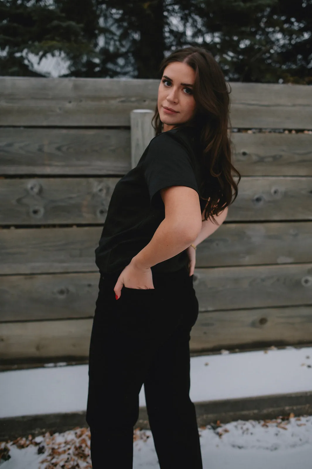 The Savannah Denim by Modern American - Solid Black