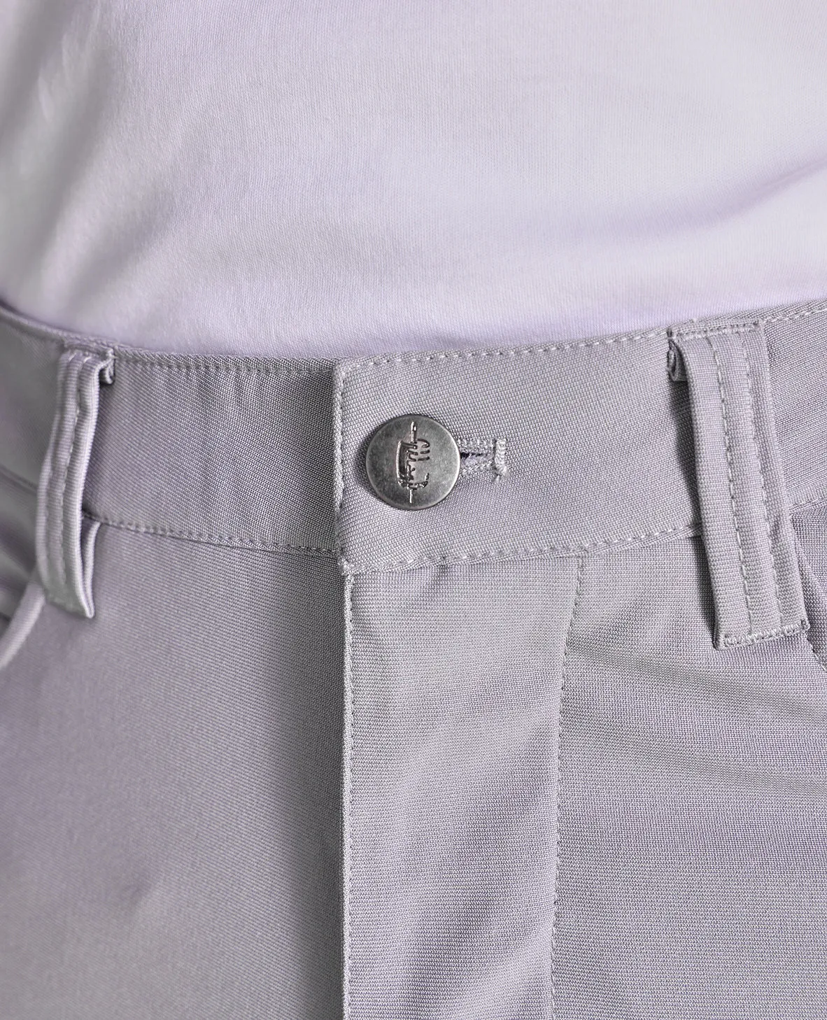 The Voyager - Performance Knit 5-Pocket Pant - Grey