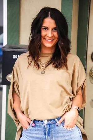 This Is It Camel Top