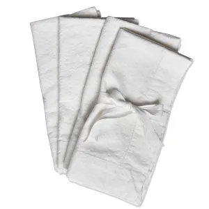 Threads Slub Napkins, Set of 4, White