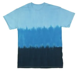 Tie Dye Short Sleeve Tee - Blue Flood