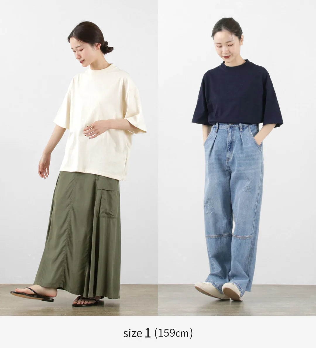 TIEASY / Summer Knit Big Tee