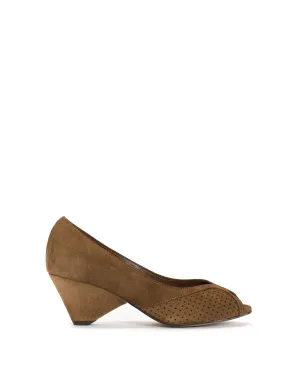 Tiffany Triangle Calf suede Cinnamon
