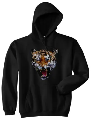 Tiger Cat Artwork Pullover Hoodie