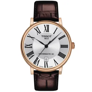 Tissot T1222073603300 Carson Premium Automatic Lady Watch