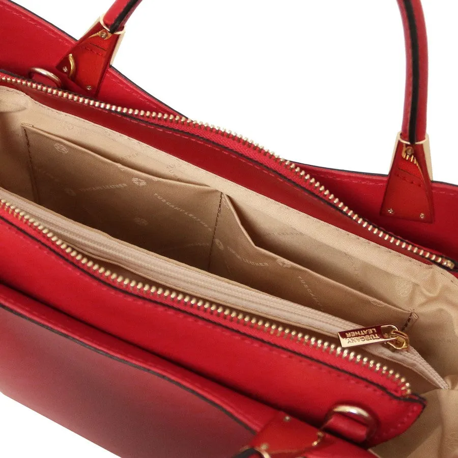 TL BAG Ladies Leather Tote Handbag