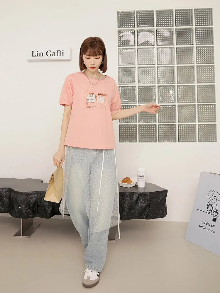 Toast Cotton T-Shirt Top