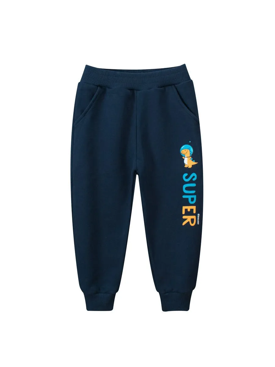 Toddler/Kid Boys Cartoon Little Dinosaur Design Pants