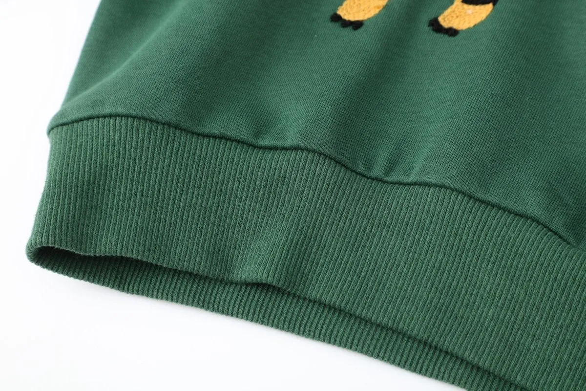 Toddler/Kid Boy's Tiger Print Hoodie Set